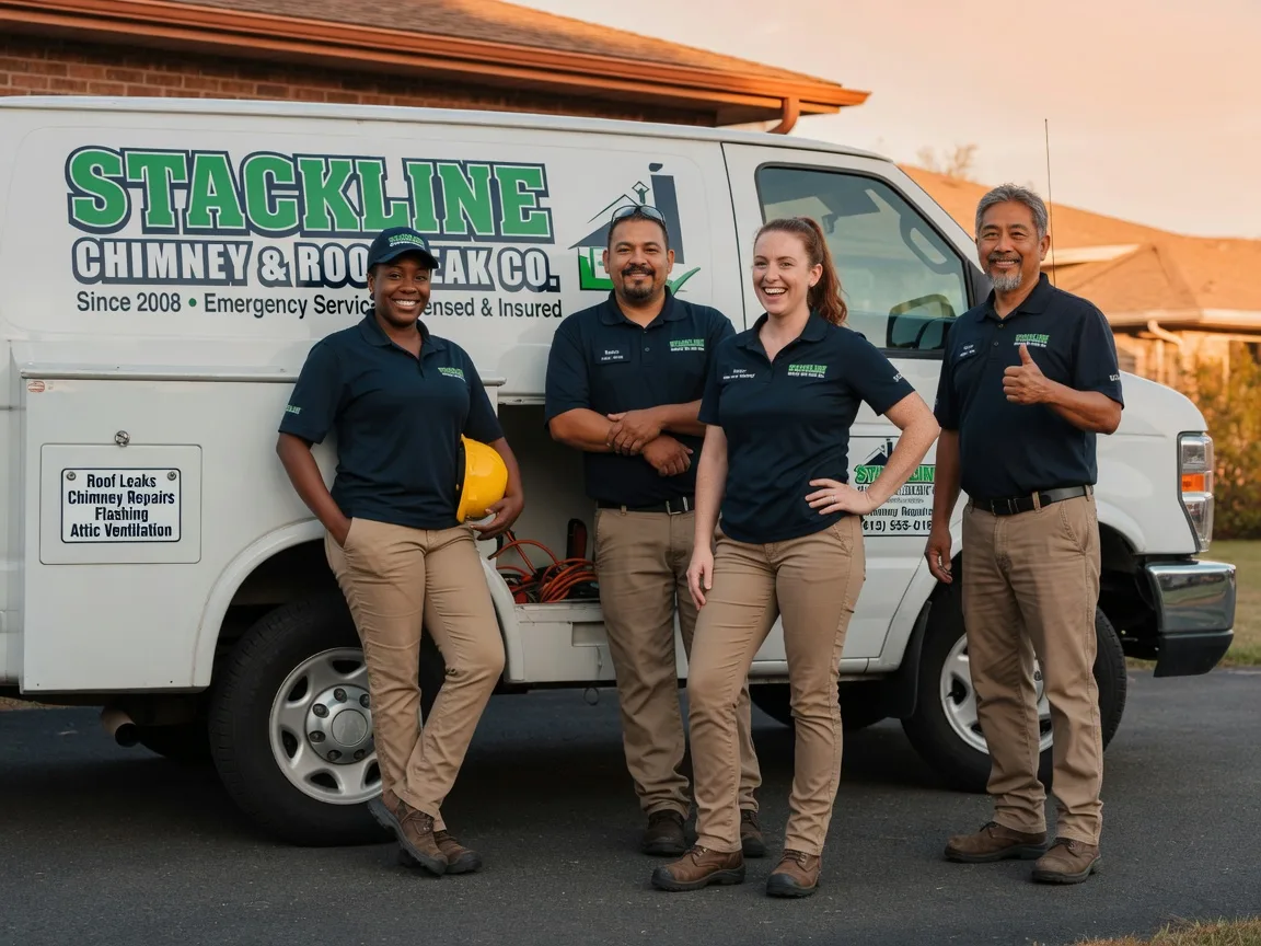 Chimney flashing repair company in New Albany, PA